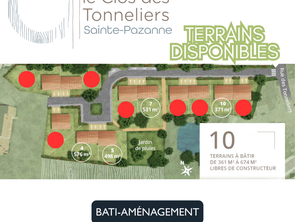 Vente Terrain 371 m&sup2;Sainte-Pazanne