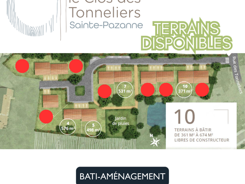 Vente de terrain Sainte-Pazanne 44