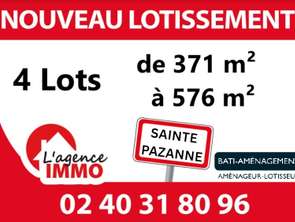 Vente Terrain 371 m&sup2;Sainte-Pazanne