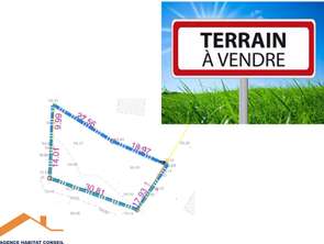 Vente Terrain 690 m&sup2;Saligny