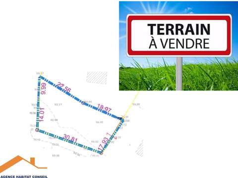 Vente de terrain Saligny 85