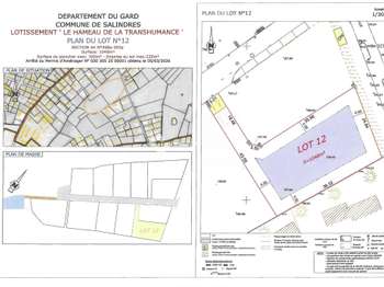 Vente de terrain Salindres 30