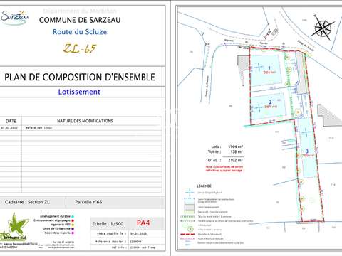 Vente de terrain