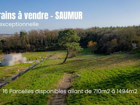 Vente de terrain Saumur 49