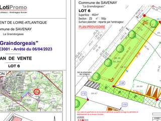 Vente de terrain