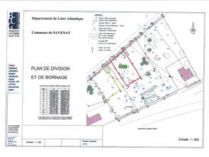 Vente Terrain 536 m&sup2;Savenay