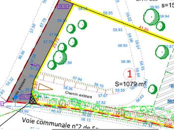 Vente Terrain 1079 m&sup2;Savenay