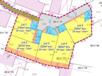 Vente Terrain 327 m&sup2;Servon-sur-Vilaine