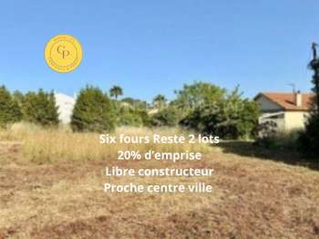 Vente Terrain 452 m&sup2;Six-Fours-les-Plages
