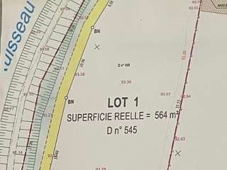 Vente de terrain