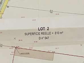 Vente Terrain 810 m&sup2;Sorigny
