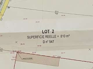 Vente de terrain
