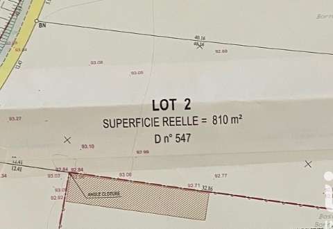 Vente de terrain Sorigny 37