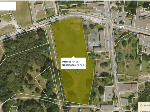 Vente de terrain Soubran 17