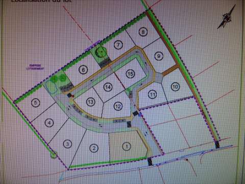 Vente de terrain Subles 14