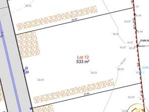 Vente Terrain 533 m&sup2;Talmont-Saint-Hilaire