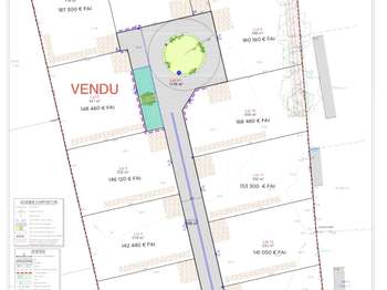 Vente Terrain 500 m&sup2;Talmont-Saint-Hilaire