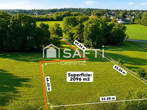 Vente de terrain Taupont 56