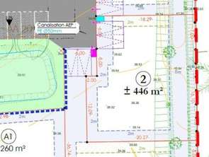 Vente Terrain 489 m&sup2;Thaon