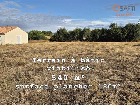 Vente de terrain Thorigny 85
