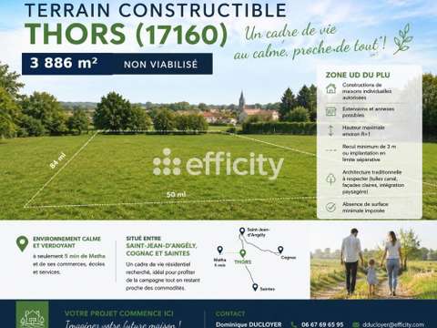 Vente de terrain Thors 17