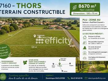 Vente de terrain Thors 17