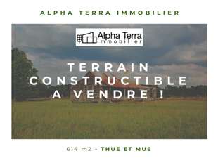 Photo Vente de terrain Thue-et-Mue