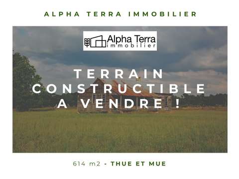 Vente de terrain Thue-et-Mue 14