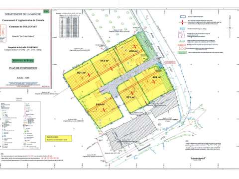 Vente de terrain Tollevast 50