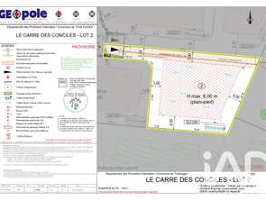 Vente Terrain 700 m&sup2;Toulouges