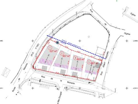 Vente de terrain Tour-en-Bessin 14