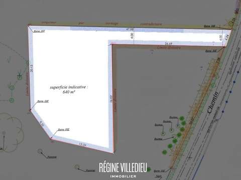 Vente de terrain