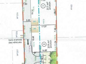 Vente Terrain 317 m&sup2;Tournon-sur-Rhône