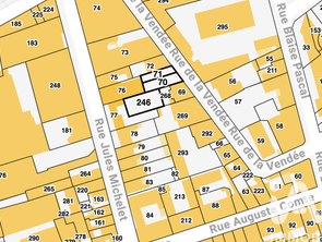 Vente Terrain 506 m&sup2;Tours