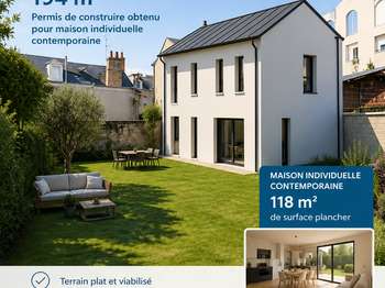 Vente Terrain 194 m&sup2;Tours