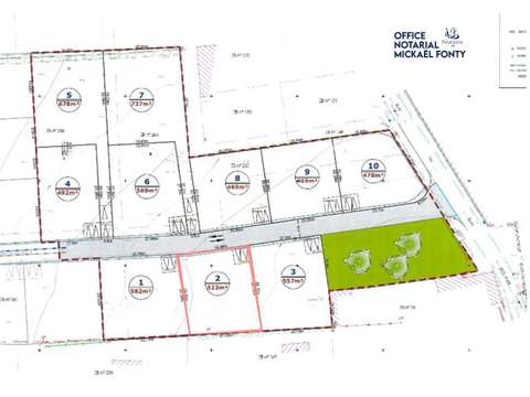 Vente de terrain Tourville-sur-Sienne 50