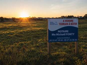 Vente de terrain Tourville-sur-Sienne 50