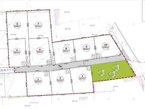 Vente de terrain Tourville-sur-Sienne 50