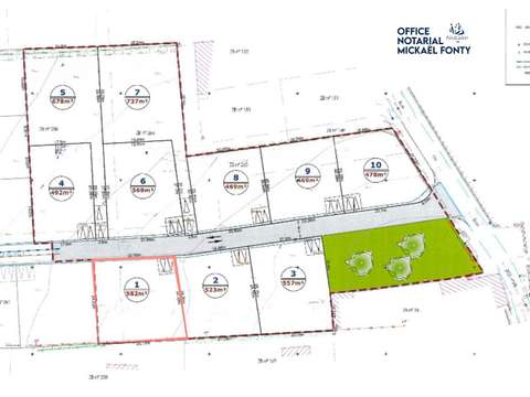 Vente de terrain Tourville-sur-Sienne 50