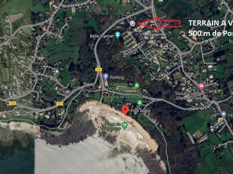 Vente de terrain Trébeurden 22
