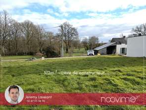 Vente Terrain 512 m&sup2;Treillières