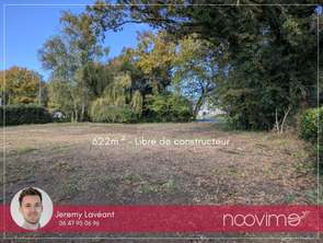 Vente Terrain 622 m&sup2;Treillières