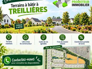 Vente Terrain 367 m&sup2;Treillières