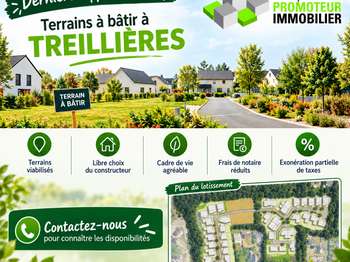 Vente Terrain 431 m&sup2;Treillières