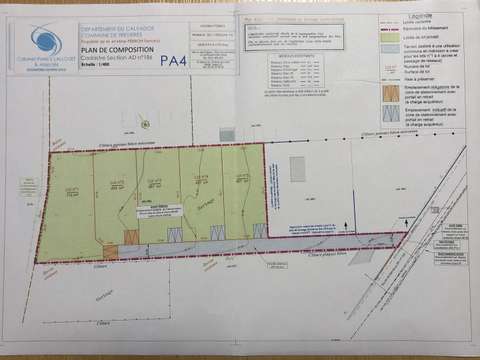 Vente de terrain Trévières 14