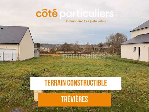 Vente de terrain Trévières 14