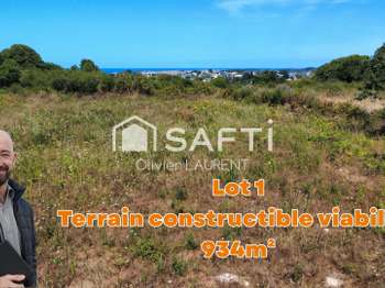 Vente Terrain 934 m&sup2;Trévou-Tréguignec