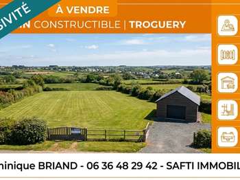 Vente Terrain 1205 m&sup2;Troguéry