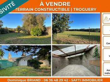 Vente Terrain 1205 m&sup2;Troguéry