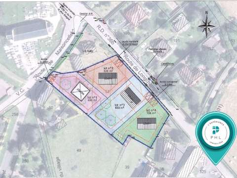 Vente de terrain Vacognes-Neuilly 14